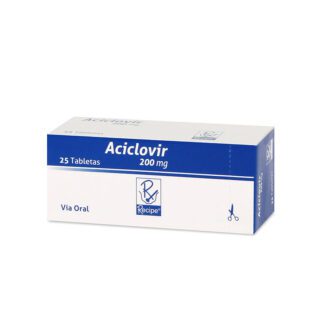 Aciclovir 200 Mg 25 Tabletas Rc