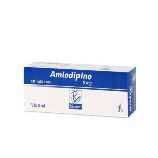 Amlodipino 5 Mg 10 Tabletas Rc
