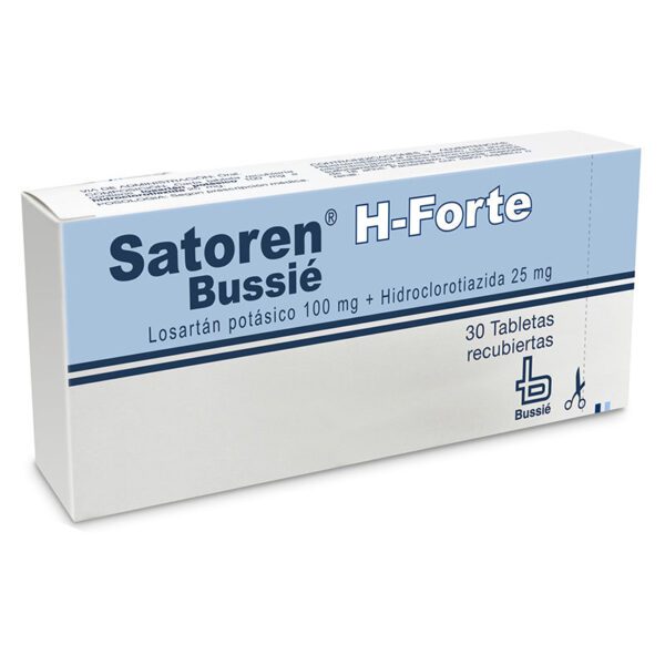 Satoren H Forte 100/25 Mg 30 Tabletas (A)(Pdb)(Pae)