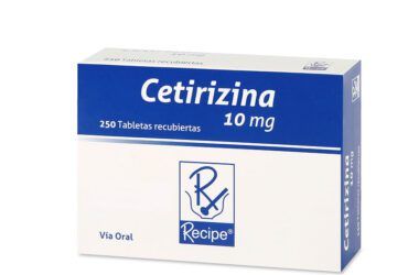 Cetirizina 10 Mg 250 Tabletas Rc