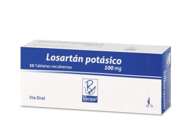 Losartán Potásico 100 Mg 30 Tabletas Rc