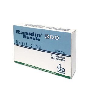 Ranidin 300 Mg 10 Tabletas