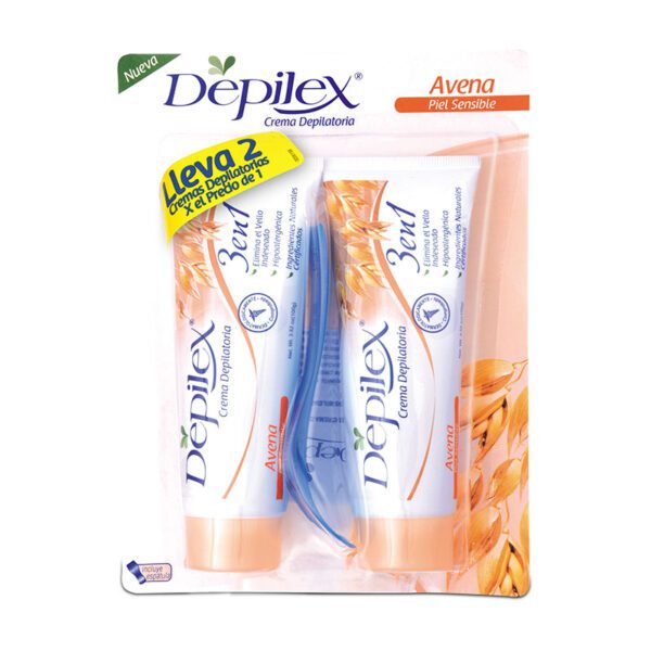 Crema Depilex 3 En 1 Piel Sensible 100 G 2X1