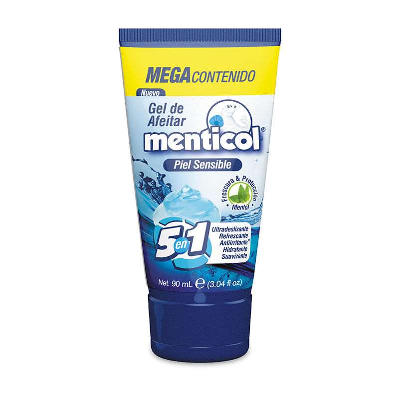 Gel De Afeitar Menticol 90 Ml - Imagen 2
