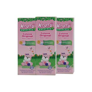 3 Colonia Arrurru Naturals Rosada 30 Ml Súper Oferta