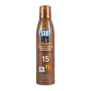 Bronceador Sunpro Continuos Spf15 180Ml