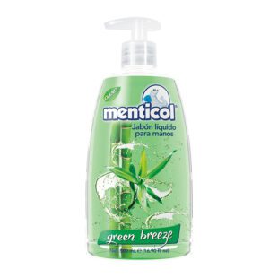 Jabón Líquido Menticol Válvula Green Breeze 500Ml