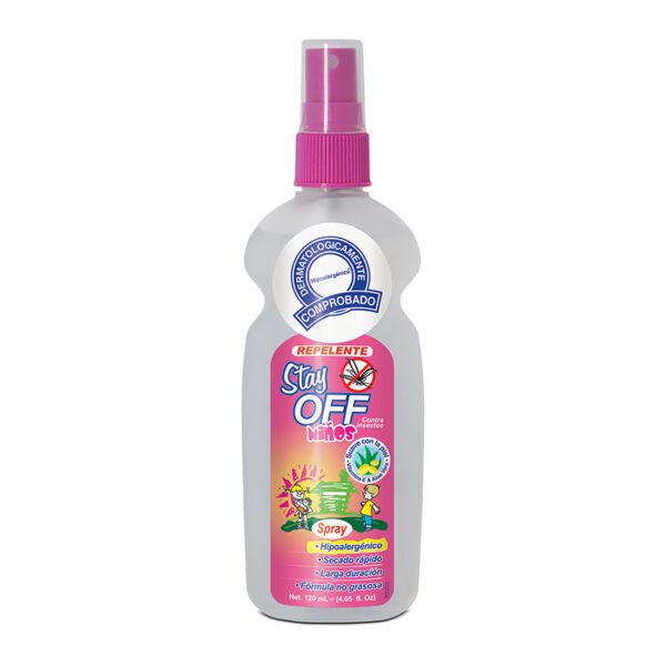 Repelente Stay Off Spray Niños 120 Ml - Imagen 2