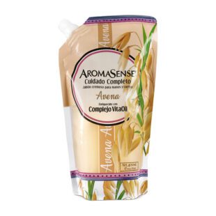 Jabón  Líquido Aromasense Avena Doypack 400 Ml