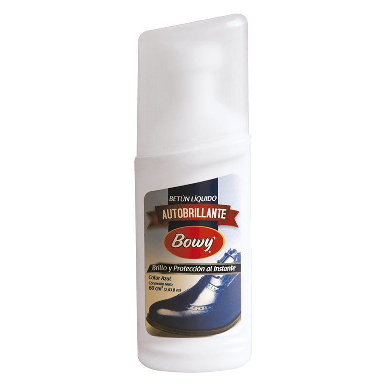 Betún Líquido Autobrillo Bowy Azul 60 Ml