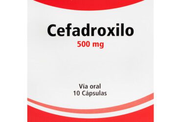 Cefadroxilo 500 Mg 10 Cápsulas Gf