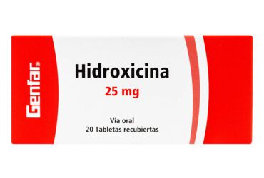 Hidroxicina 25 Mg 20 Tabletas Gf