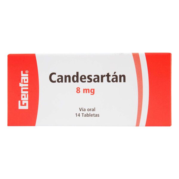 Candesartan 8 Mg 14 Tabletas Gf(M)6532 - Imagen 2