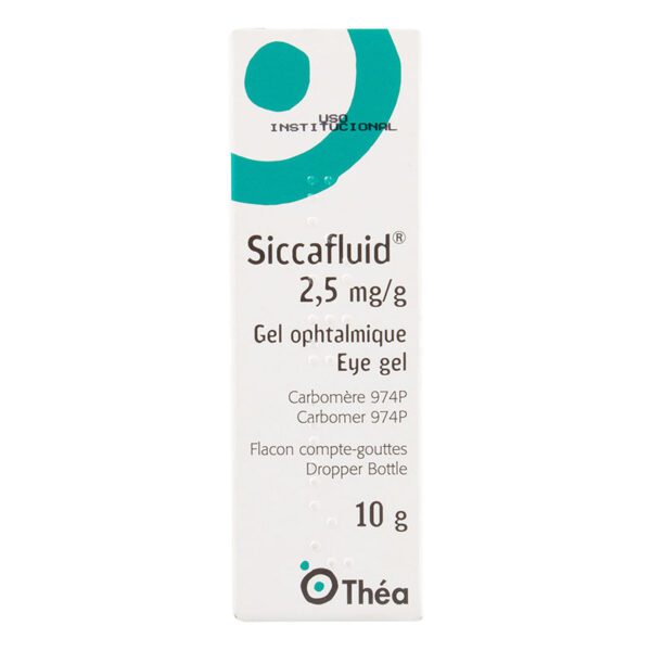 Siccafluid 0.25% Gel Oftálmico (3%+) - Imagen 2