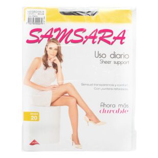 Medias Samsara Sheer Supportt M Negro