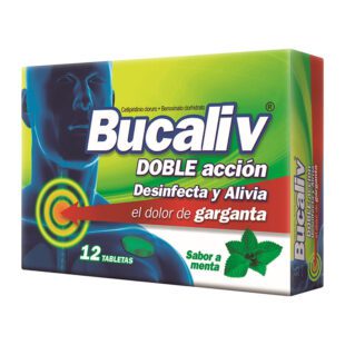 Bucaliv Menta 12 Tabletas