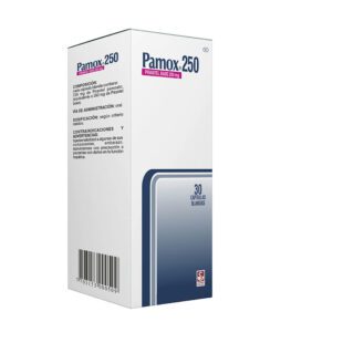 Pamox 250 Mg 30 Cápsulas(3%+)(Pae)
