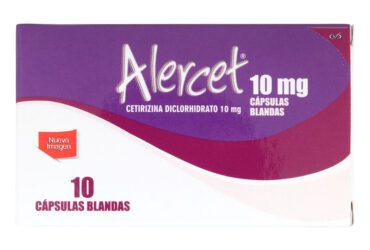 Alercet 10 Mg 10 Tabletas (3%+)
