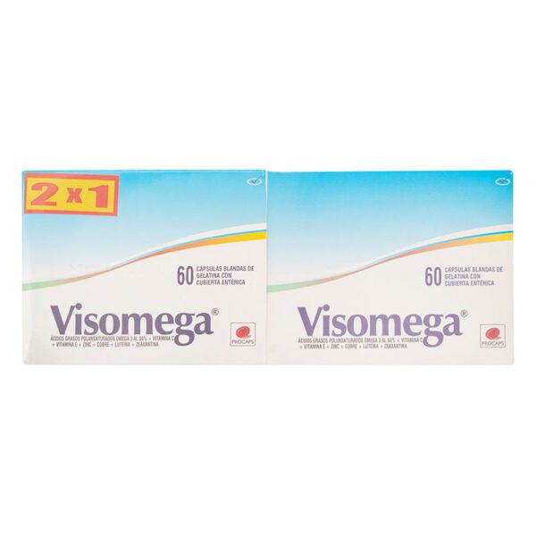 Visomega 60 Cápsulas Blandas Pc 2X1 (A) - Imagen 2