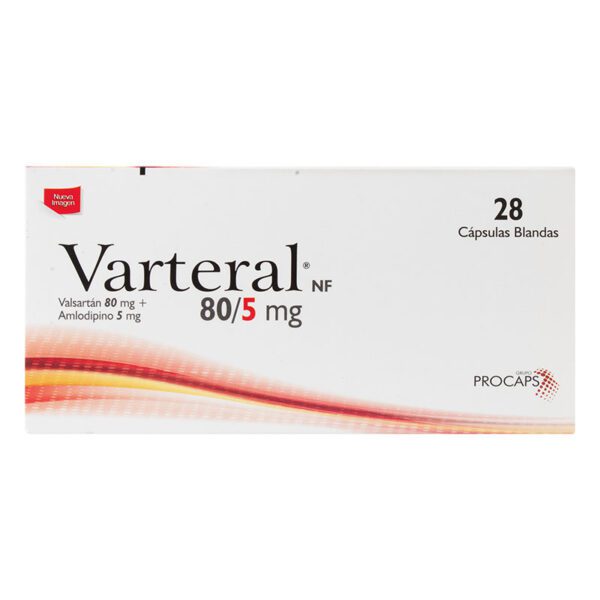 Varteral 80/5 Mg 28 Tabletas - Imagen 2
