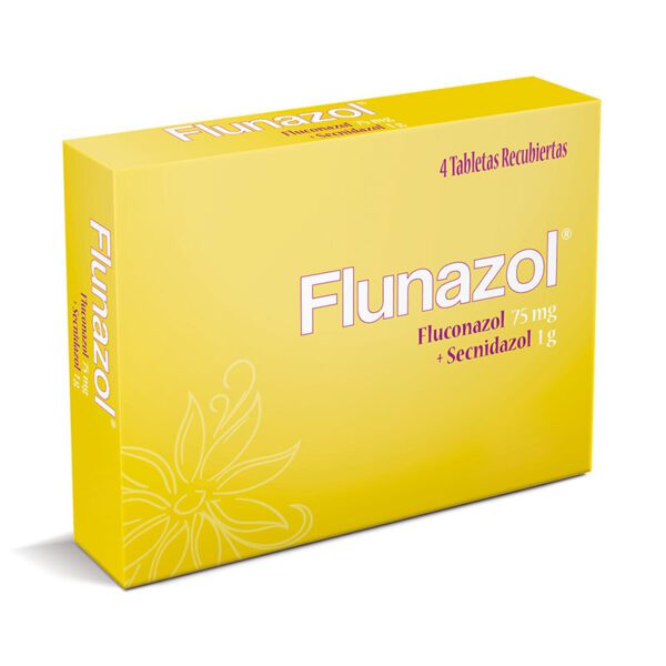 Flunazol 75 Mg 4 Tabletas Pc