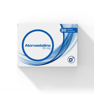 Atorvastatina 20Mg 30 Tabletas