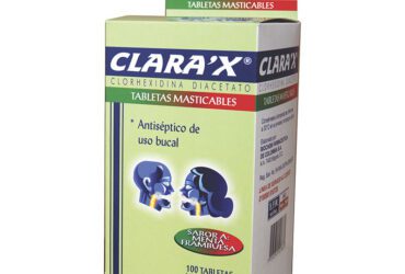 Clarax Tabletas Masticables X 100 Menta Frambuesa