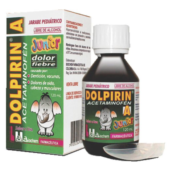 Dolpirin A Junior Jbe 120 Ml - Imagen 2