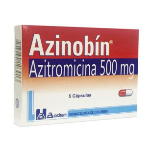 Azinobin 500 Mg 5 Cápsulas