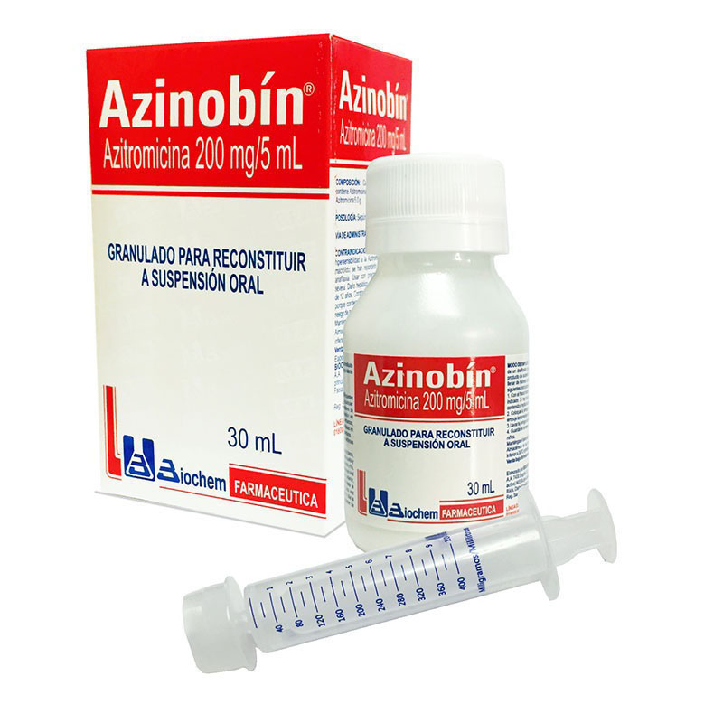 Azinobin 200 Mg/5 Ml 30 Ml