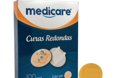Curas Medicare Redondas C.Piel 100 Uds