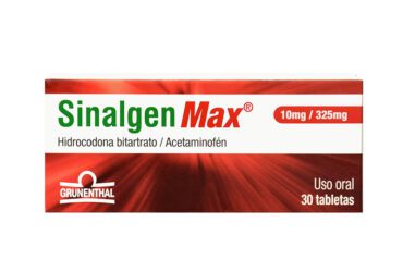 Sinalgen Max 10/325 Mg 30 Tabletas(3%+)(Pae)