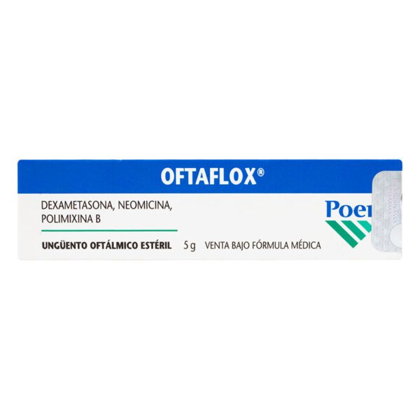 Oftaflox Ungüento Oftálmico 5 Gr - Imagen 2