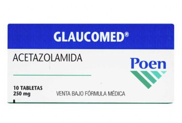 Glaucomed 250 Mg 10 Tabletas