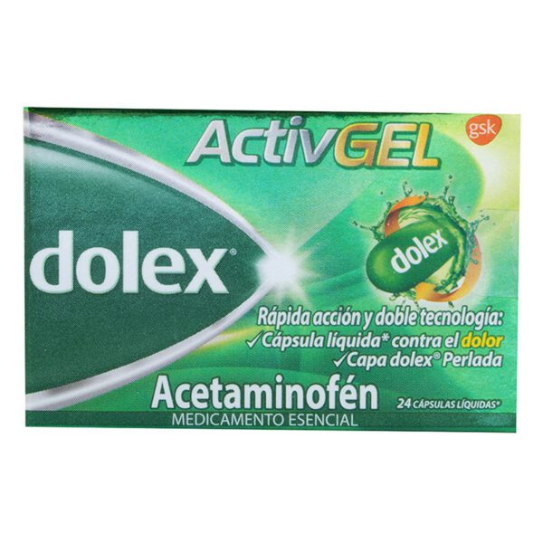 Dolex Activgel 24 Capsulas Liquidas
