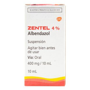Zentel 400 Mg Suspensión 10 Ml