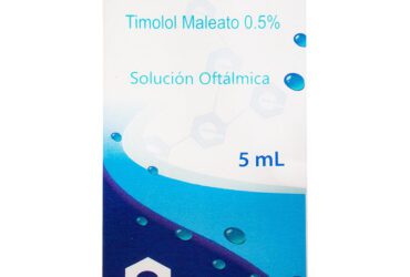 Timolet 0.5% Timolol Gotas Oftálmicas 5 Ml