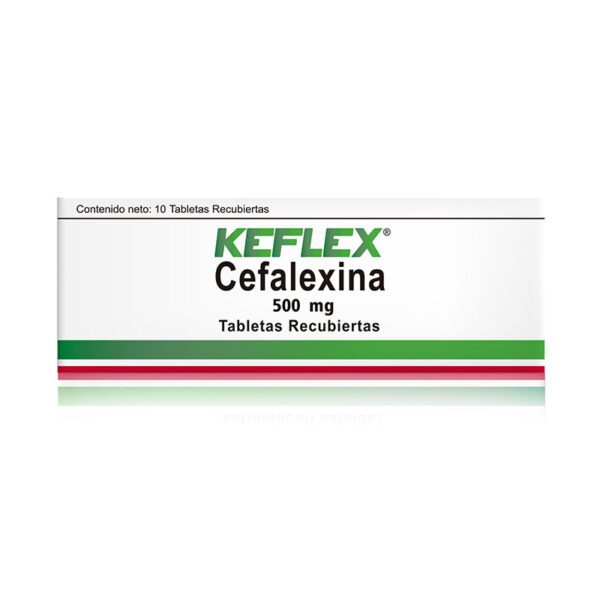 Keflex 500 Mg 24 Cápsulas (3%+)(A)(Pae) - Imagen 2