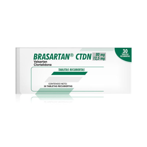 Brasartan Ctdn 80/12.5Mg 30 Tabletas - Imagen 2