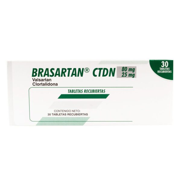 Brasartan Ctdn 80/25Mg 30 Tabletas - Imagen 2
