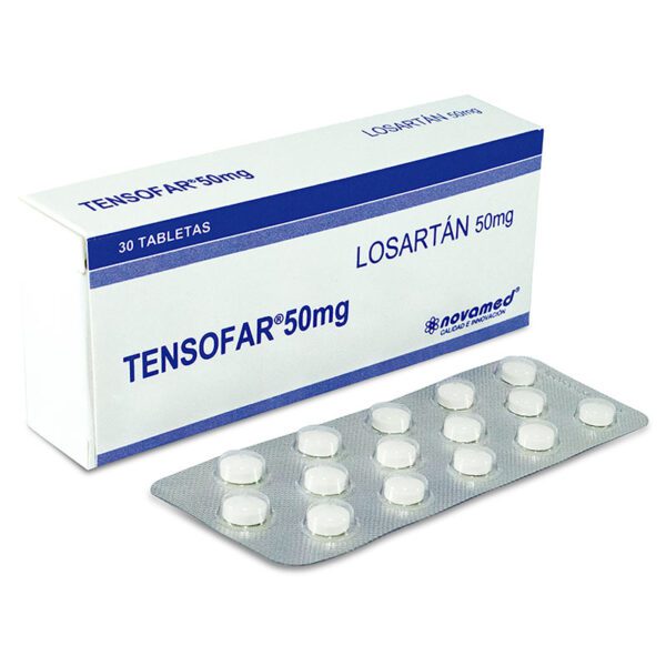 Tensofar 50 Mg 30 Tabletas