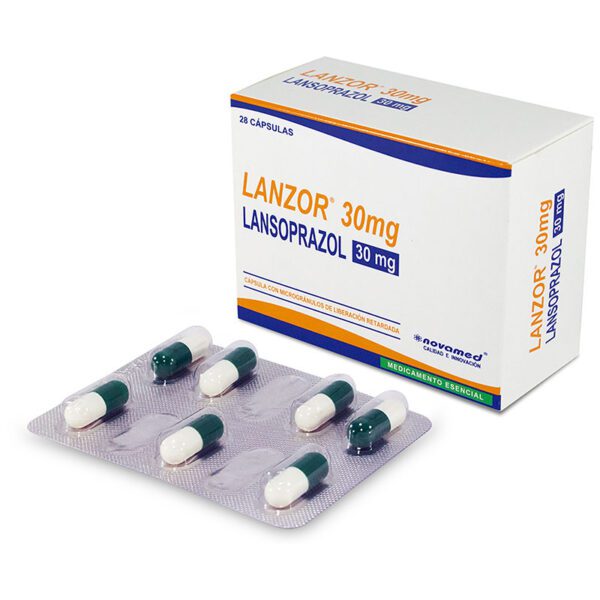 Lanzor 30 Mg 28 Cápsulas - Imagen 2