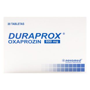 Duraprox 600 Mg 20 Tabletas (3%+)(Pae)