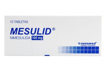 Mesulid 100 Mg 10 Comprimidos (3%+)(Pae)