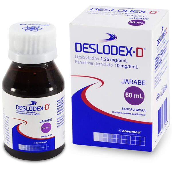 Deslodex D 60 Mililitros Jarabe (3%+)(Pae)