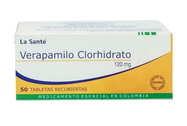 Verapamilo 120 Mg 50 Tabletas Ls