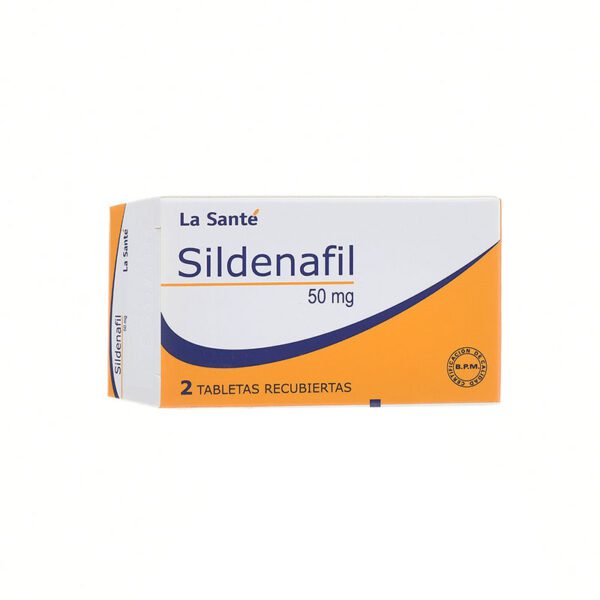 Sildenafil 50 Mg 2 Tabletas Ls - Imagen 2