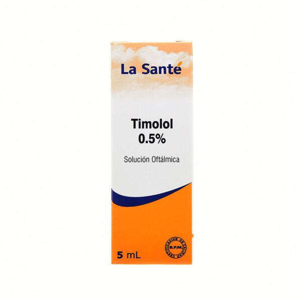 Timolol Maleato 0.5% Gotas Oftálmicas 5 Ml Ls