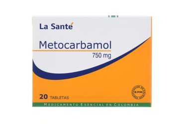 Metocarbamol 750 Mg 20 Tabletas Ls