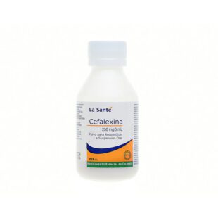 Cefalexina 250 Mg Suspension 60 Ml Ls